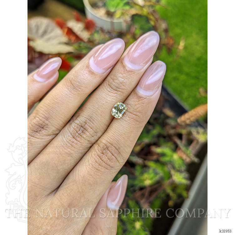 1.76 Ct. Greenish Yellow Zircon from Ceylon (Sri Lanka)