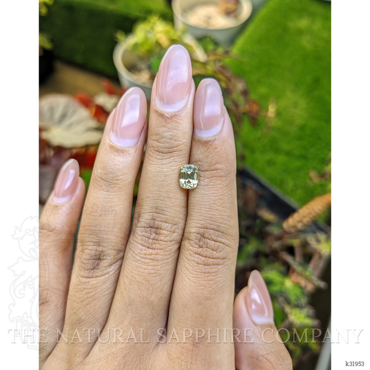1.76 Ct. Greenish Yellow Zircon from Ceylon (Sri Lanka)