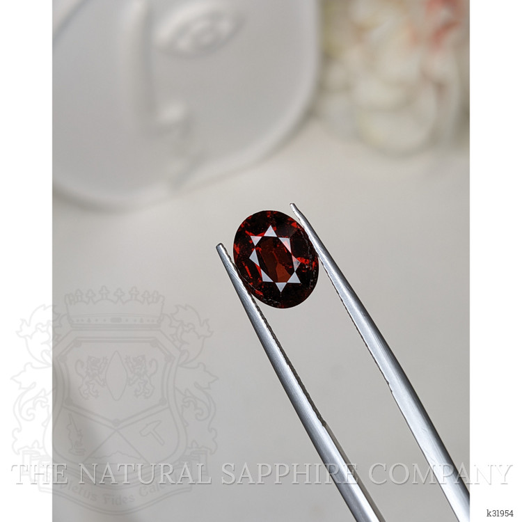2.71 Ct. Red Garnet from Ceylon (Sri Lanka)