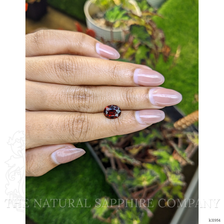 2.71 Ct. Red Garnet from Ceylon (Sri Lanka)
