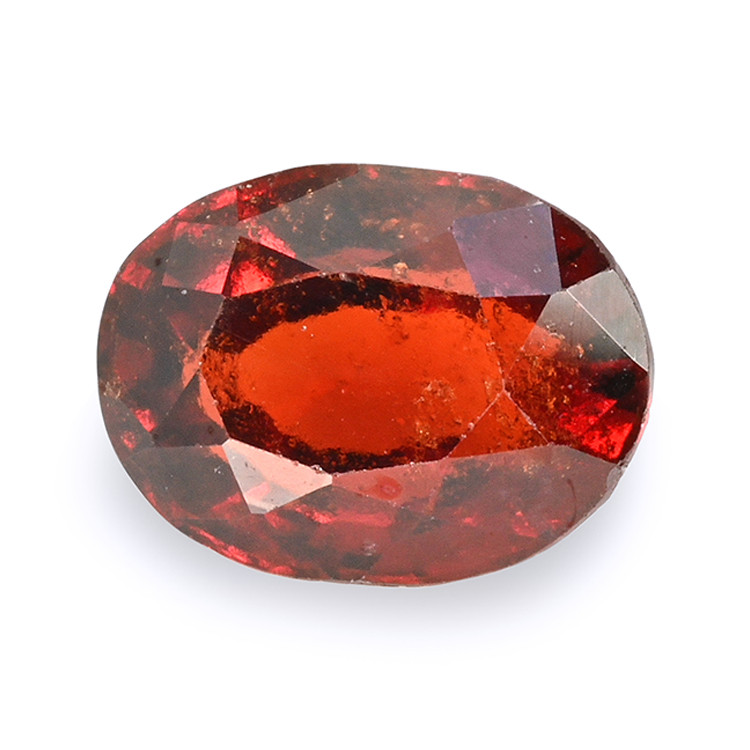 2.56 Ct. Reddish Orange Hessonite Garnet from Madagascar