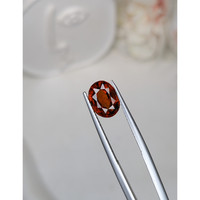 2.56 Ct. Reddish Orange Hessonite Garnet from Madagascar Life Style