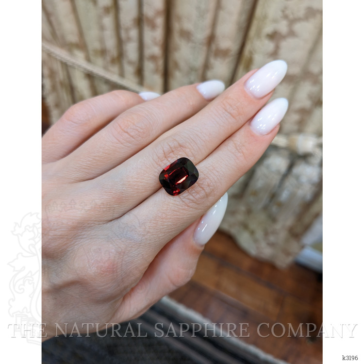 7.31 Ct. Red Garnet from Ceylon (Sri Lanka)