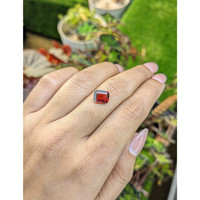 2.26 Ct. Red Garnet from Ceylon (Sri Lanka) Life Style
