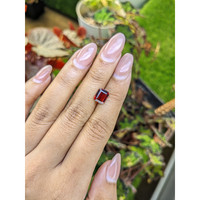 2.26 Ct. Red Garnet from Ceylon (Sri Lanka) Life Style