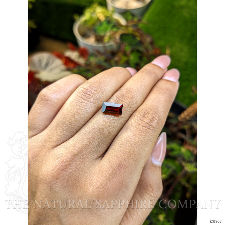 2.43 Ct. Red Garnet from Ceylon (Sri Lanka)
