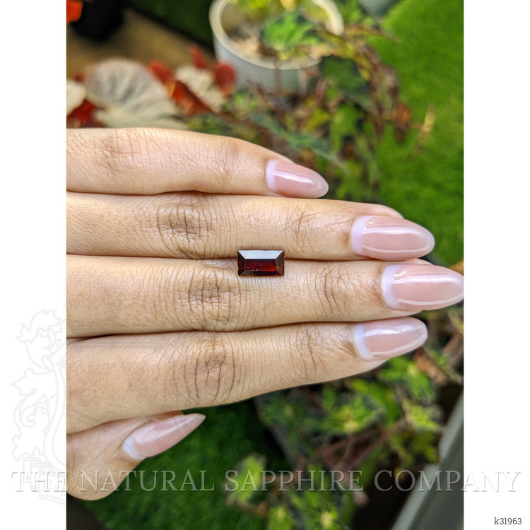 2.43 Ct. Red Garnet from Ceylon (Sri Lanka)