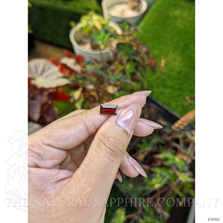 2.43 Ct. Red Garnet from Ceylon (Sri Lanka)