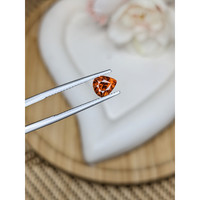 1.25 Ct. Orange Hessonite Garnet from Madagascar Life Style