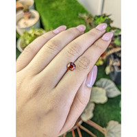 1.64 Ct. Orange Hessonite Garnet from Madagascar Life Style