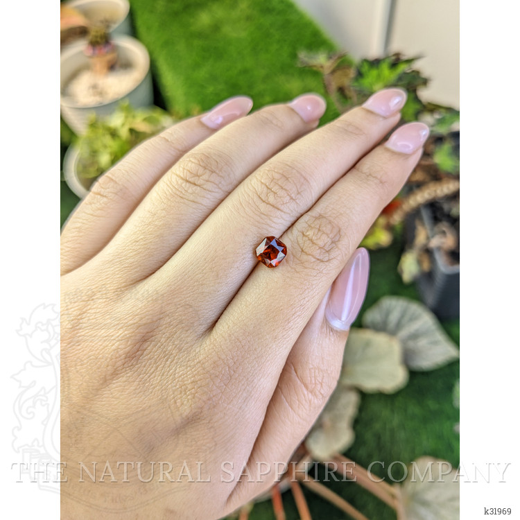 1.64 Ct. Orange Hessonite Garnet from Madagascar