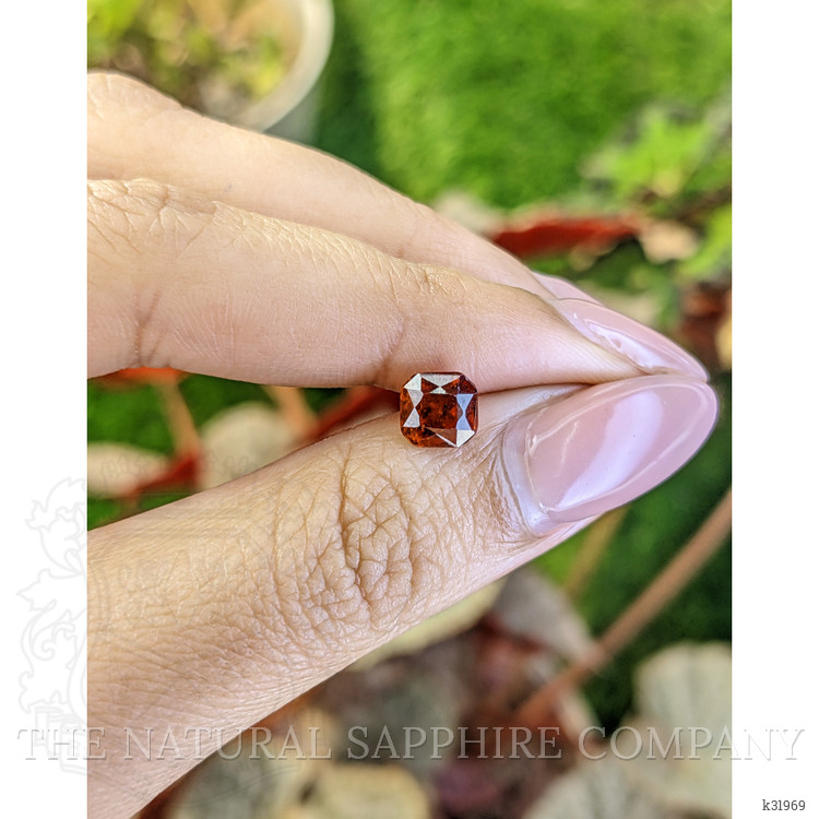1.64 Ct. Orange Hessonite Garnet from Madagascar