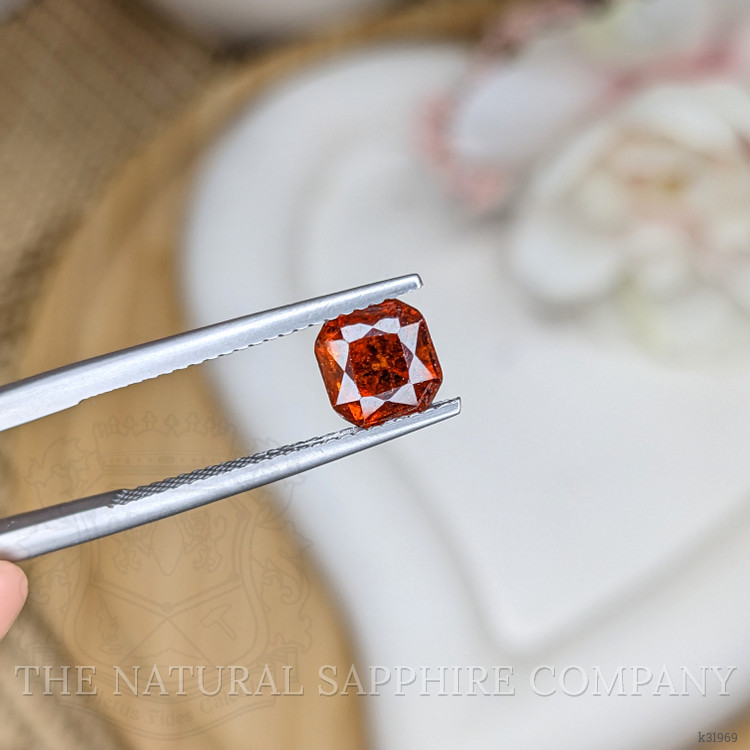 1.64 Ct. Orange Hessonite Garnet from Madagascar