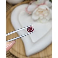 1.40 Ct. Reddish Pink Garnet from Ceylon (Sri Lanka) Life Style