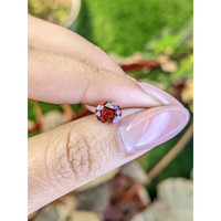 1.40 Ct. Reddish Pink Garnet from Ceylon (Sri Lanka) Life Style
