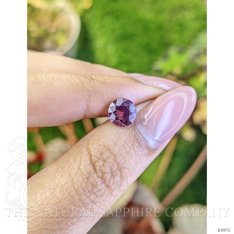 1.52 Ct. Pinkish Purple Spinel from Ceylon (Sri Lanka)