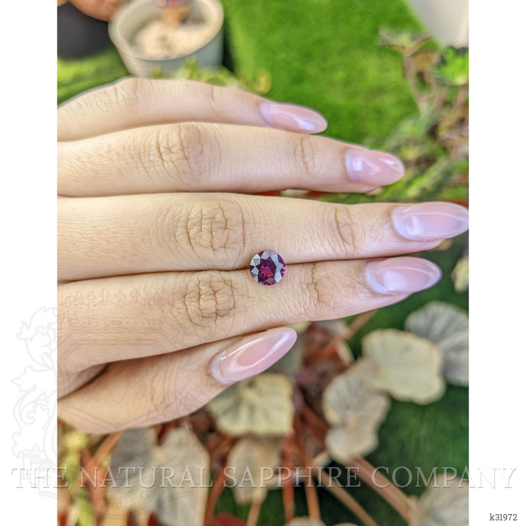 1.52 Ct. Pinkish Purple Spinel from Ceylon (Sri Lanka)