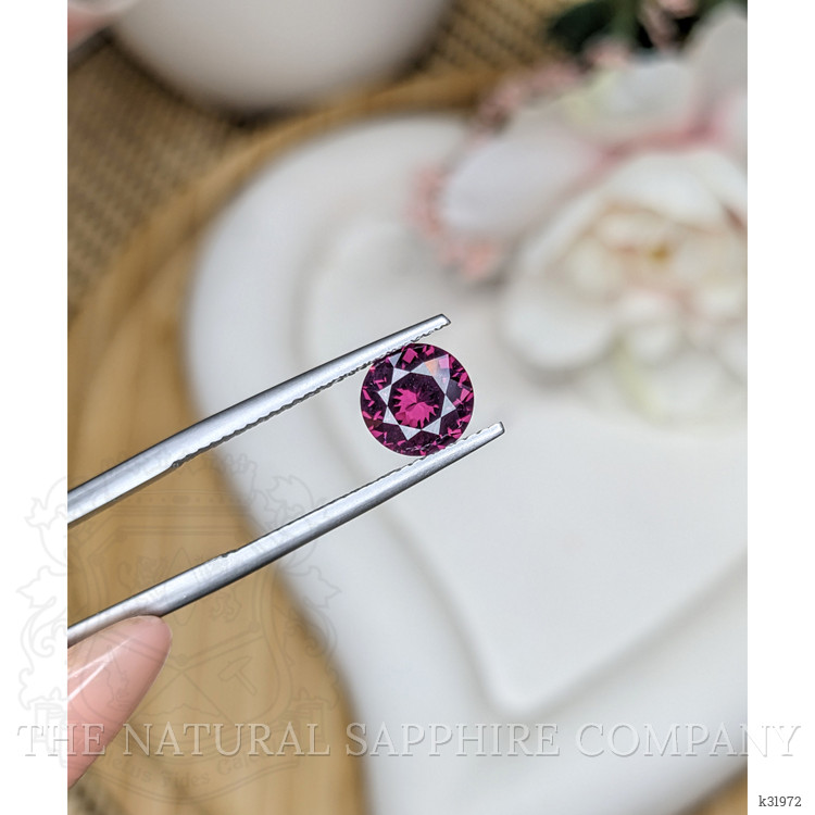 1.52 Ct. Pinkish Purple Spinel from Ceylon (Sri Lanka)