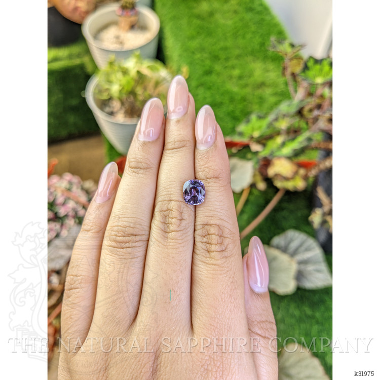 2.75 Ct. Purple Spinel from Ceylon (Sri Lanka)