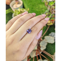 2.75 Ct. Purple Spinel from Ceylon (Sri Lanka) Life Style