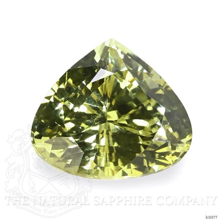 1.69 Ct. Greenish Yellow Chrysoberyl from Ceylon (Sri Lanka)