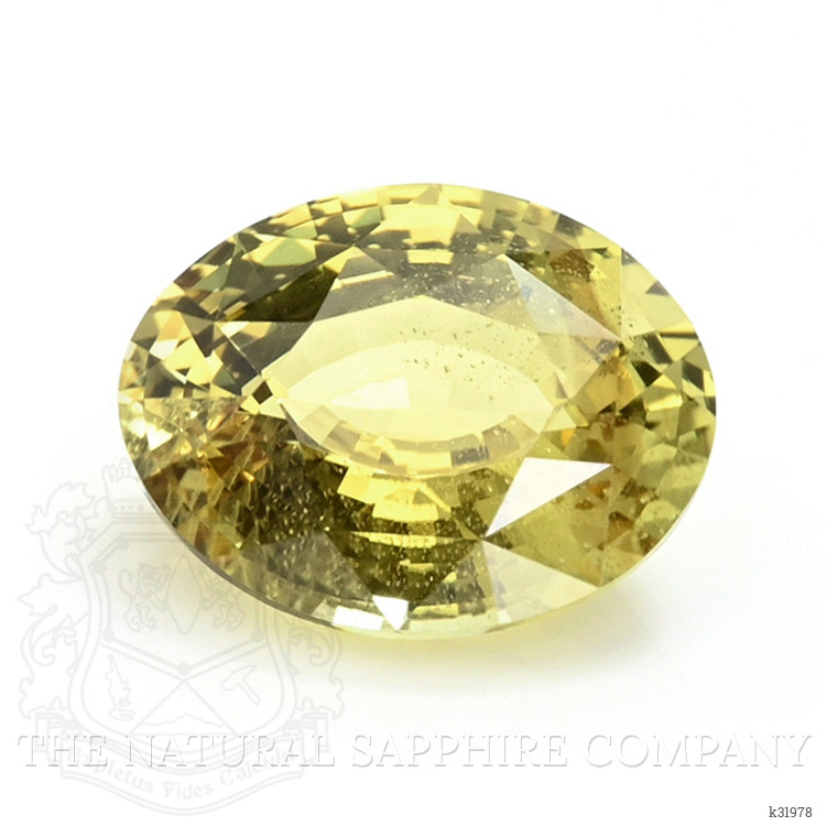 1.62 Ct. Greenish Yellow Chrysoberyl from Ceylon (Sri Lanka)