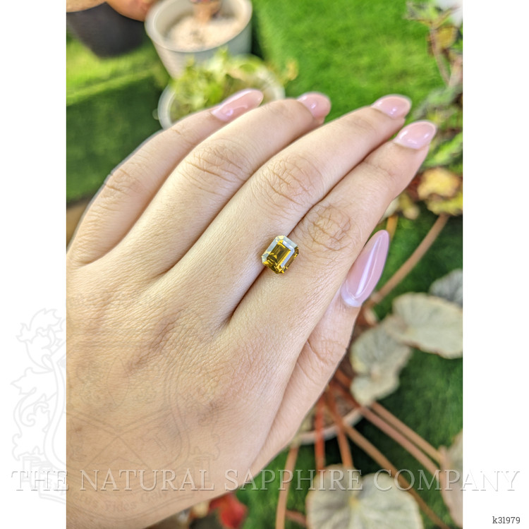 3.52 Ct. Yellowish Brown Zircon from Ceylon (Sri Lanka)