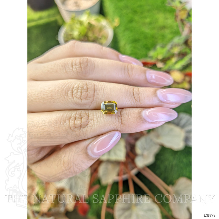 3.52 Ct. Yellowish Brown Zircon from Ceylon (Sri Lanka)