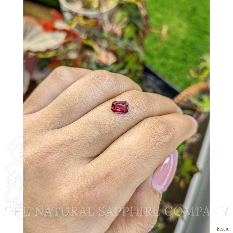 1.06 Ct. Purplish Red Rhodolite Garnet from Mozambique