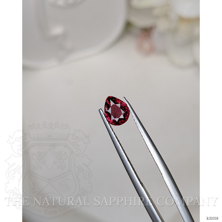 1.13 Ct. Red Rhodolite Garnet from Mozambique