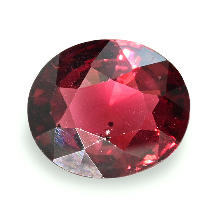 1.27 Ct. Red Rhodolite Garnet from Mozambique