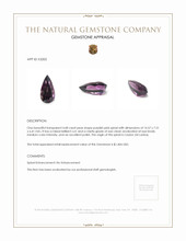 4.68 Ct. Spinel from Ceylon (Sri Lanka) Appraisal