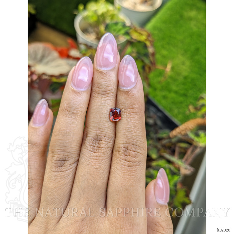 1.19 Ct. Red Almandine Garnet from Mozambique