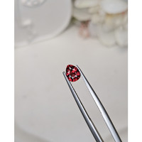 1.00 Ct. Red Rhodolite Garnet from Mozambique Life Style