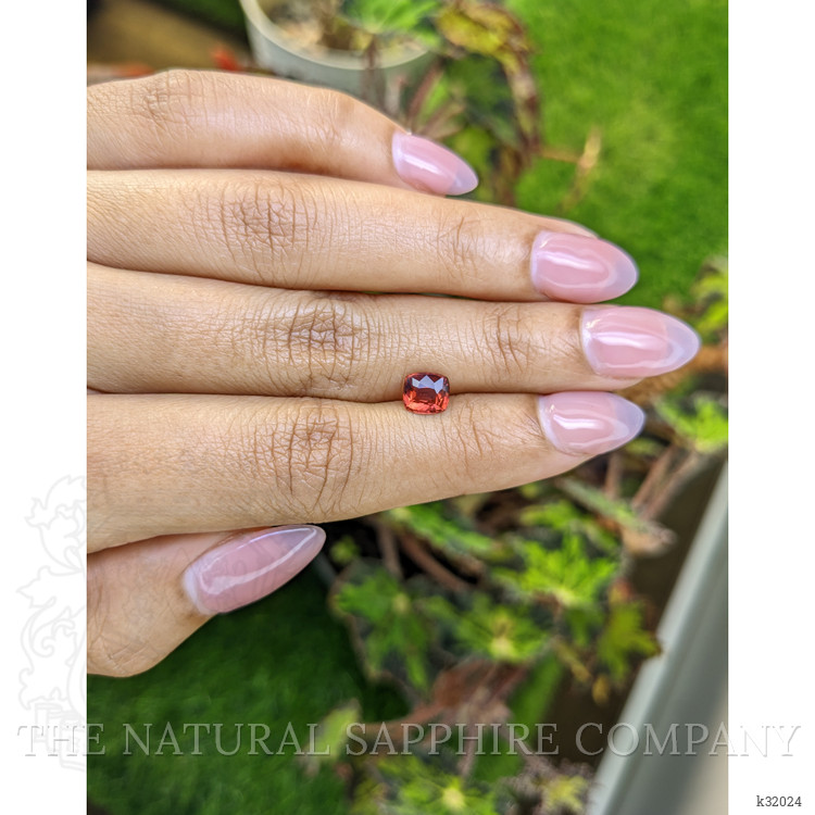 1.06 Ct. Red Almandine Garnet from Mozambique