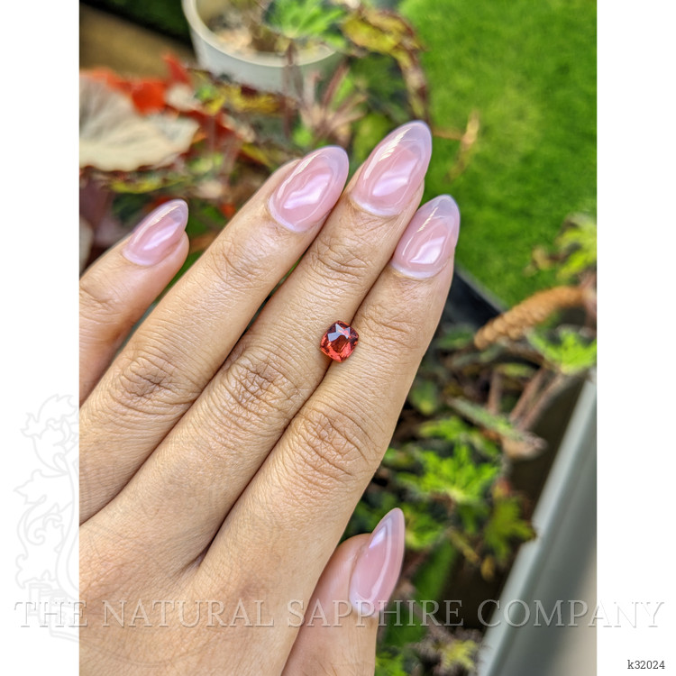 1.06 Ct. Red Almandine Garnet from Mozambique