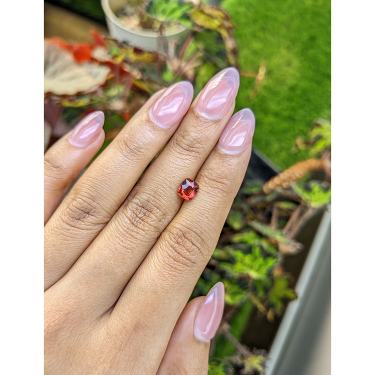 1.06 Ct. Red Almandine Garnet from Mozambique