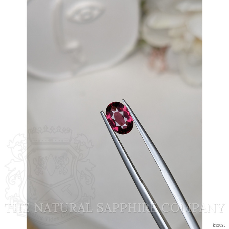 1.41 Ct. Purplish Pink Rhodolite Garnet from Mozambique
