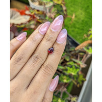 1.37 Ct. Red Almandine Garnet from Mozambique Life Style