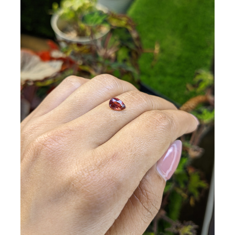 1.07 Ct. Red Almandine Garnet from Mozambique