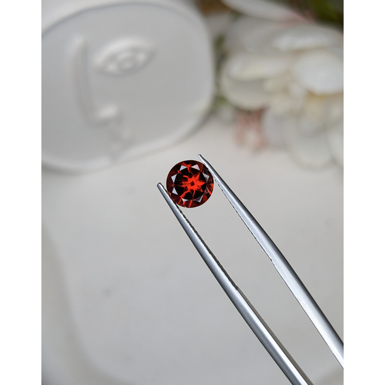 1.35 Ct. Red Almandine Garnet from Mozambique