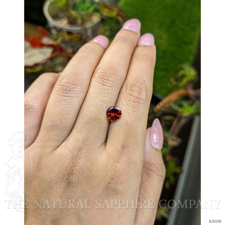 1.35 Ct. Red Almandine Garnet from Mozambique