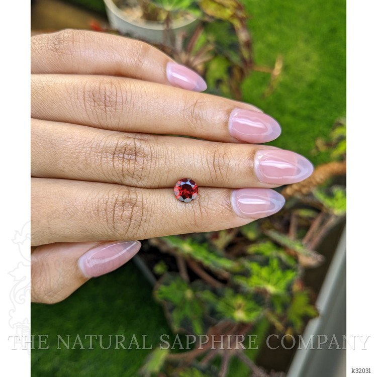 1.52 Ct. Red Almandine Garnet from Mozambique