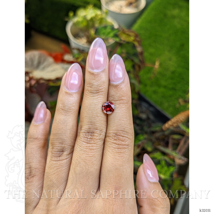 1.52 Ct. Red Almandine Garnet from Mozambique