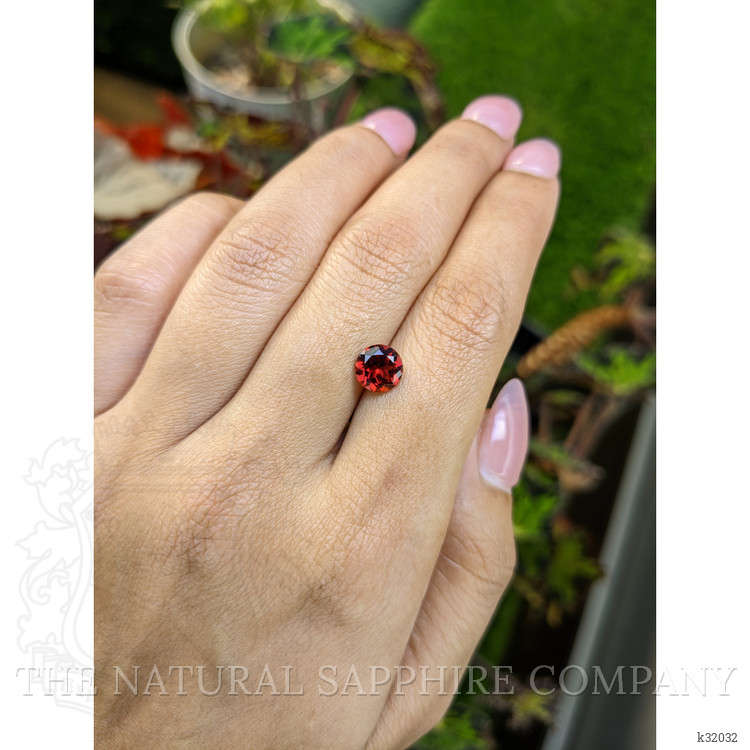1.62 Ct. Red Almandine Garnet from Mozambique