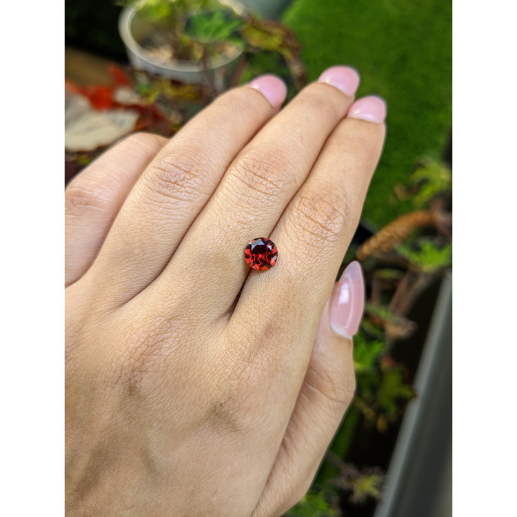 1.62 Ct. Red Almandine Garnet from Mozambique