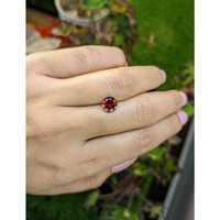 1.77 Ct. Red Almandine Garnet from Mozambique Life Style
