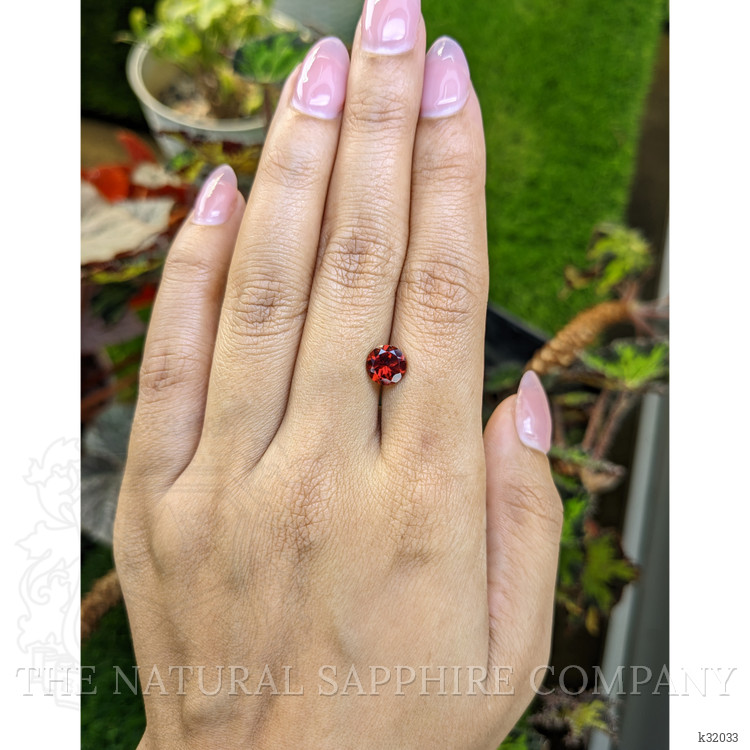 1.77 Ct. Red Almandine Garnet from Mozambique