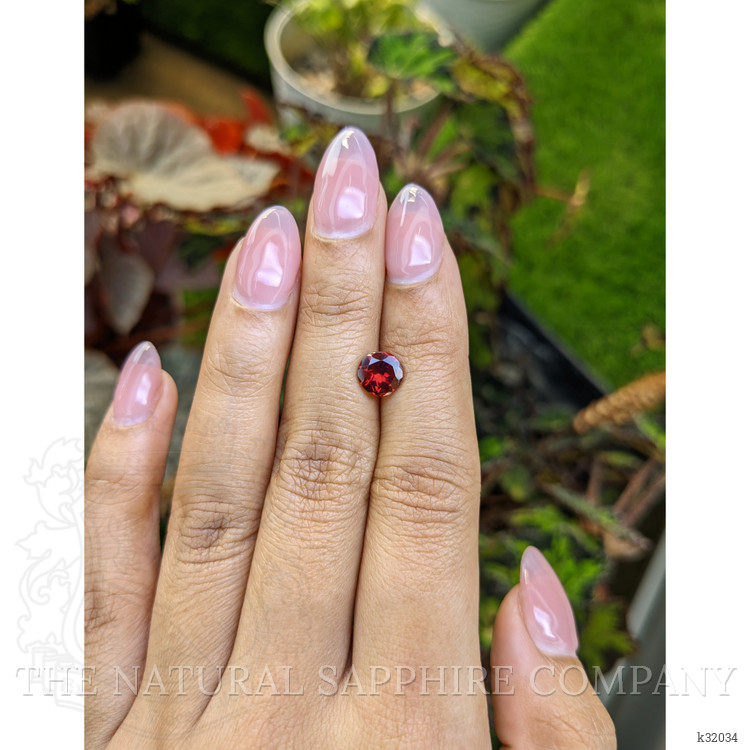 1.51 Ct. Red Almandine Garnet from Mozambique