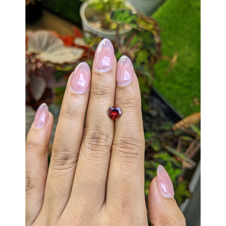 1.51 Ct. Red Almandine Garnet from Mozambique